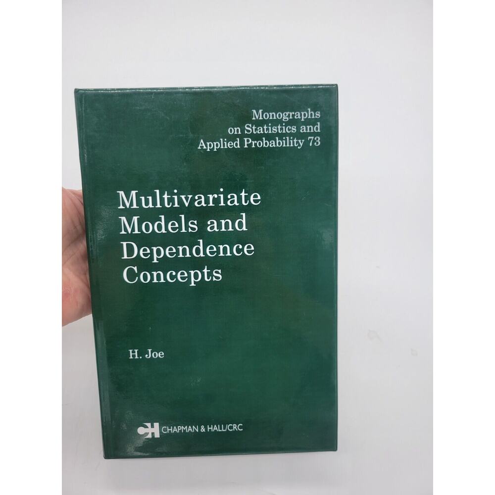 Multivariate‎ Models and Dependence Concepts, Hardcover by Joe, Harry, Book